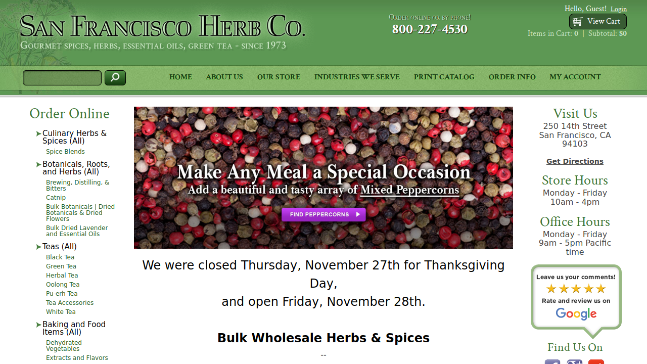 San Francisco Herb Company