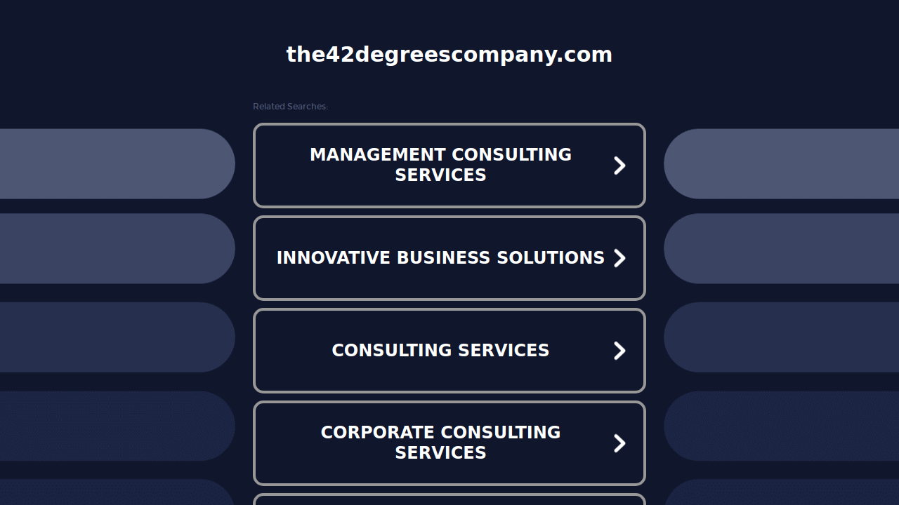 The 42 Degrees Company