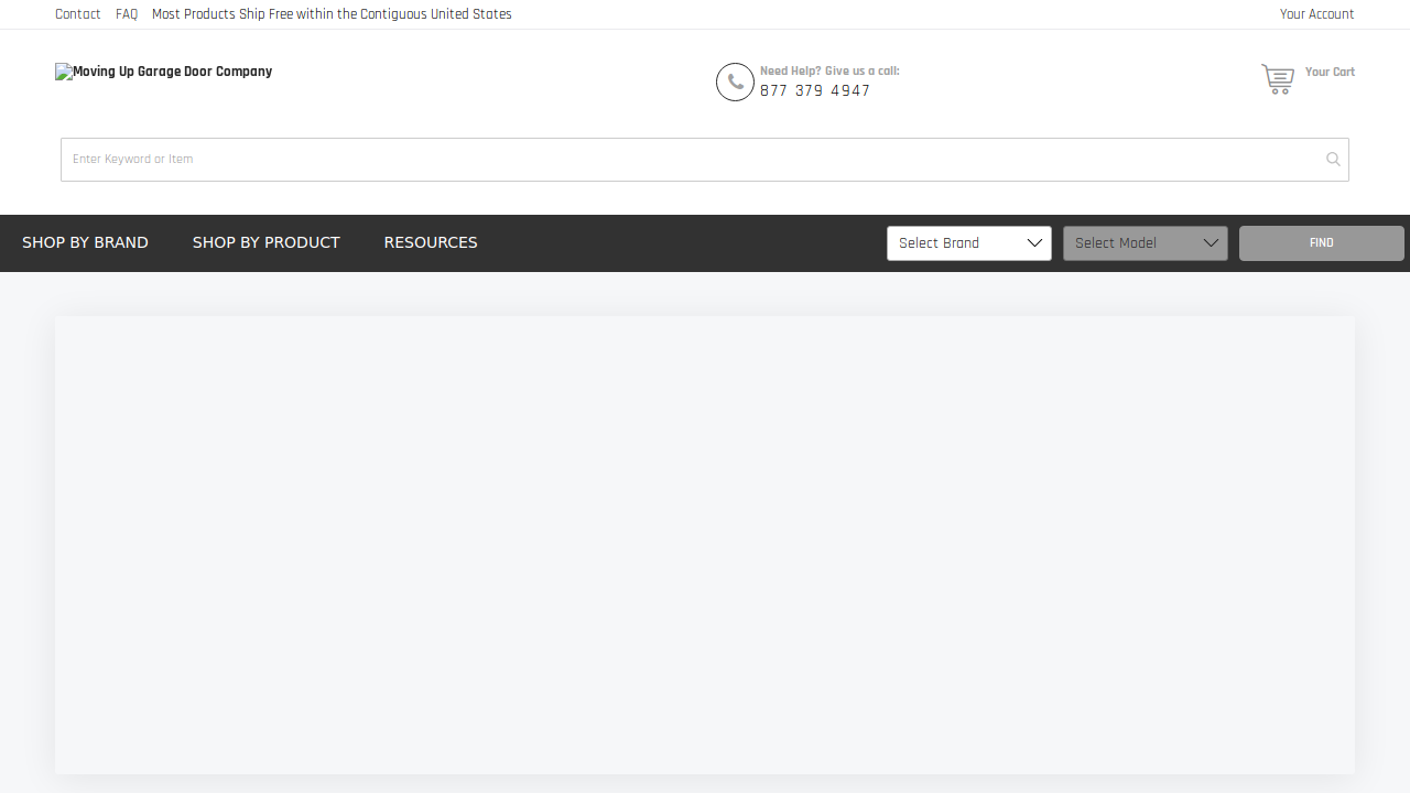 Moving Up Garage Door Company