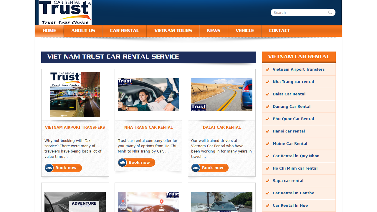 Vietnam Trust Car Rental Company